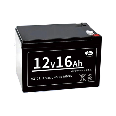 204.8Wh 12v16ah Lifepo4 Isi Ulang Baterai Lithium 12 Volt Untuk Sistem Up