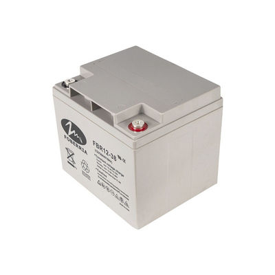 Disegel baterai asam timbal bebas perawatan ISO9001 12kg 12v 38ah Baterai Asam Timbal 175mm Baterai Catu Daya Darurat