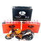 FOBERRIA ISO9001 Baterai Asam Timbal Sepeda Motor 12N6.5 BS 12v 6ah baterai sepeda motor